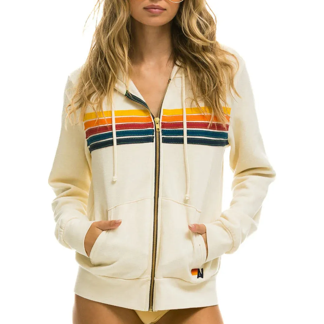 5 Stripe Zip Hoodie