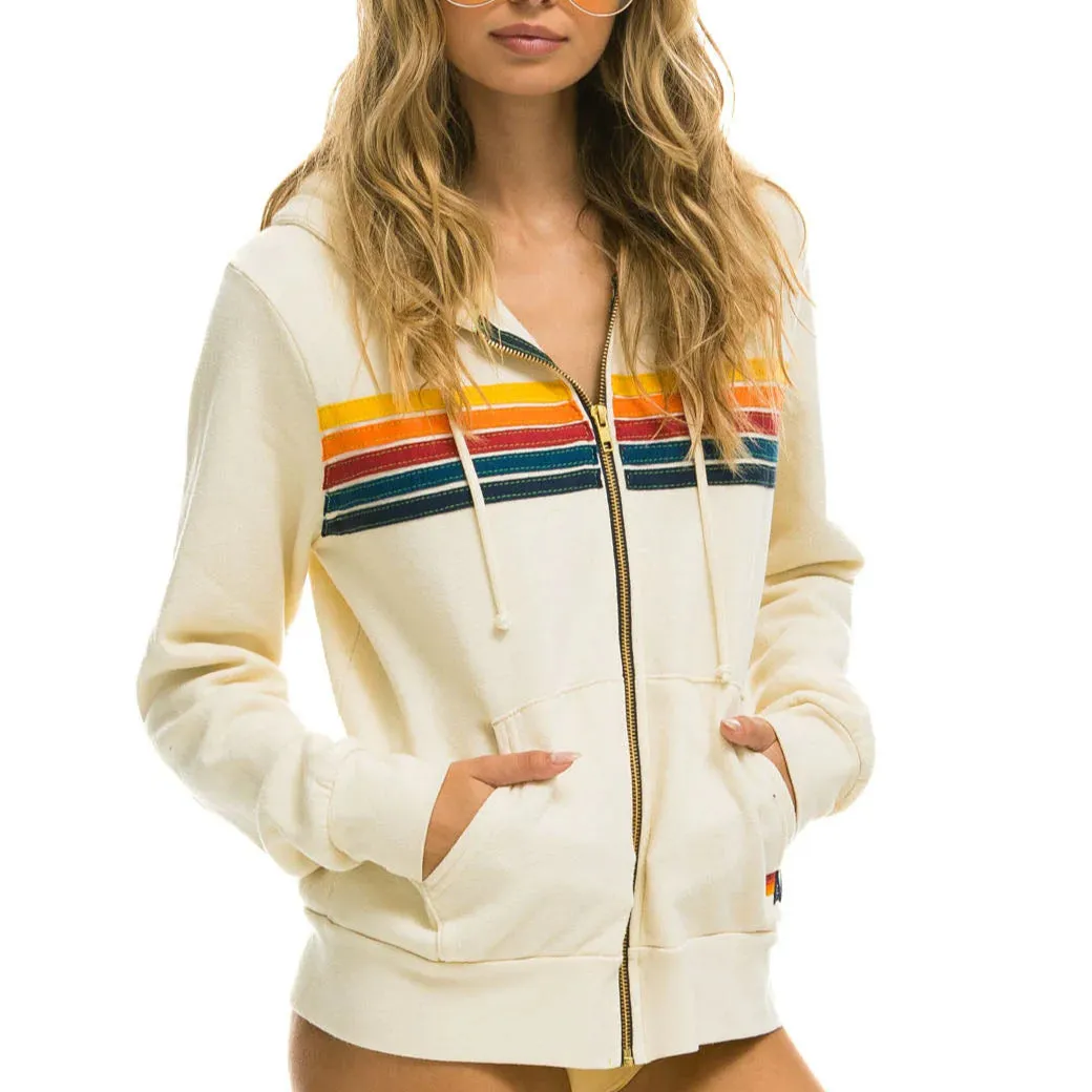 5 Stripe Zip Hoodie
