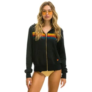 5 Stripe Zip Hoodie