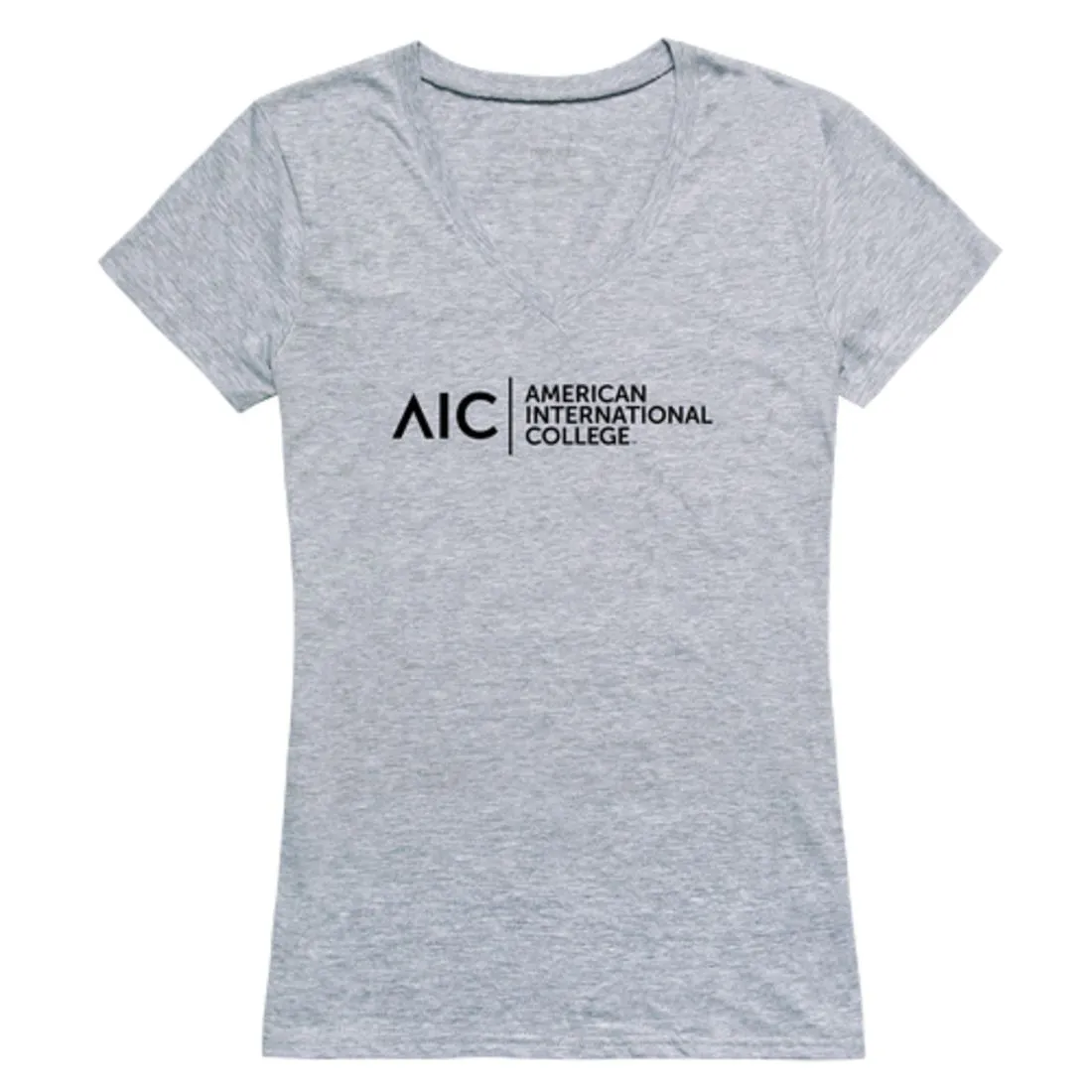 American International College Yellow Jackets Womens Seal T-Shirt Tee