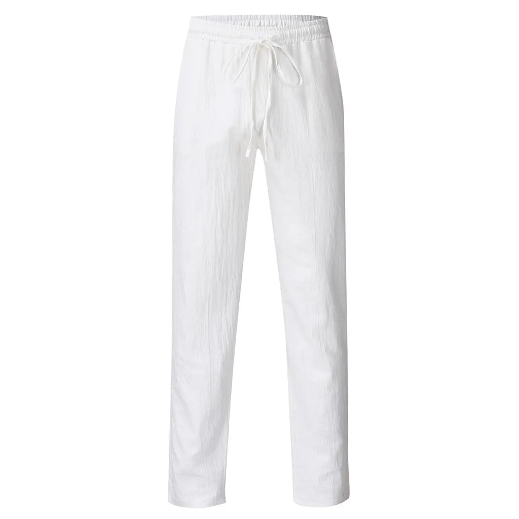 Angelo Ricci™ Cotton Blend Pure Elastic Waist Pants
