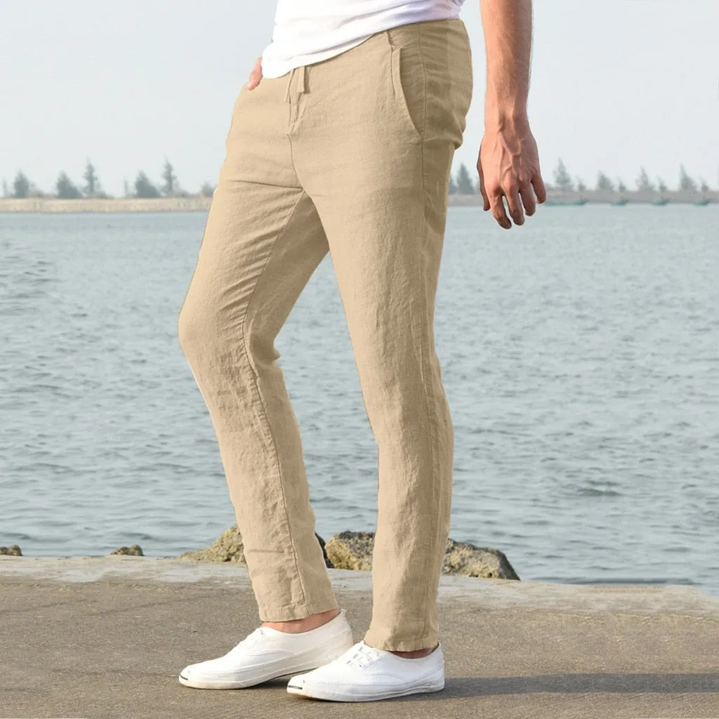 Angelo Ricci™ Cotton Blend Pure Elastic Waist Pants