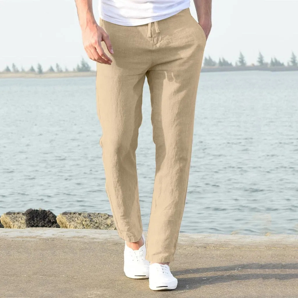 Angelo Ricci™ Cotton Blend Pure Elastic Waist Pants