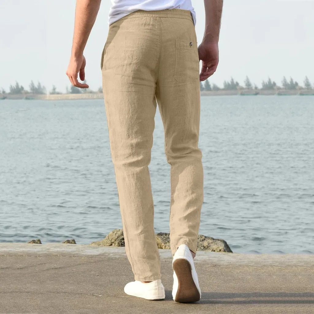 Angelo Ricci™ Cotton Blend Pure Elastic Waist Pants