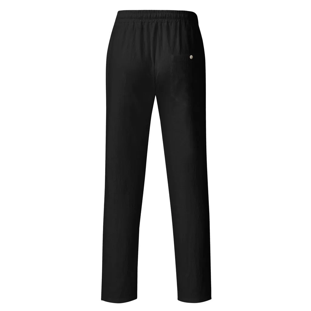 Angelo Ricci™ Cotton Blend Pure Elastic Waist Pants