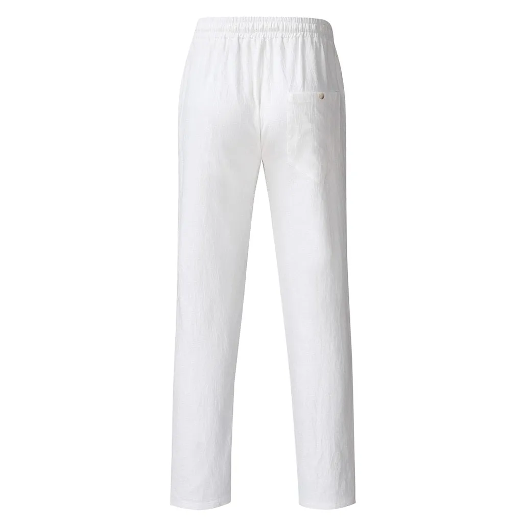 Angelo Ricci™ Cotton Blend Pure Elastic Waist Pants