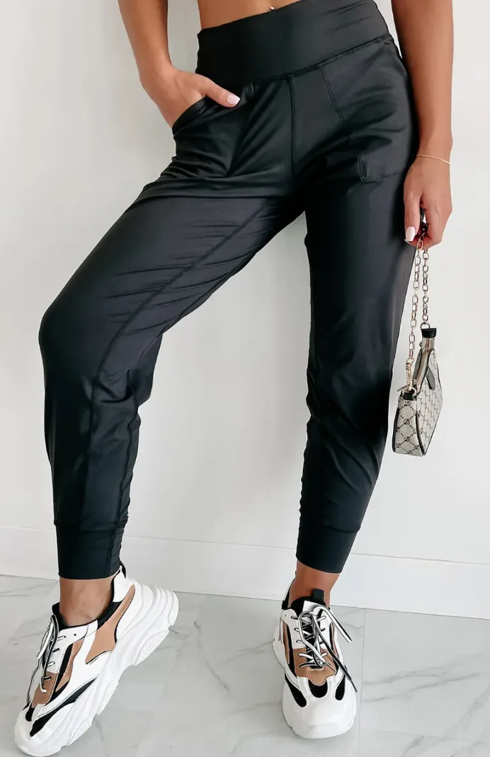 Black Joggers