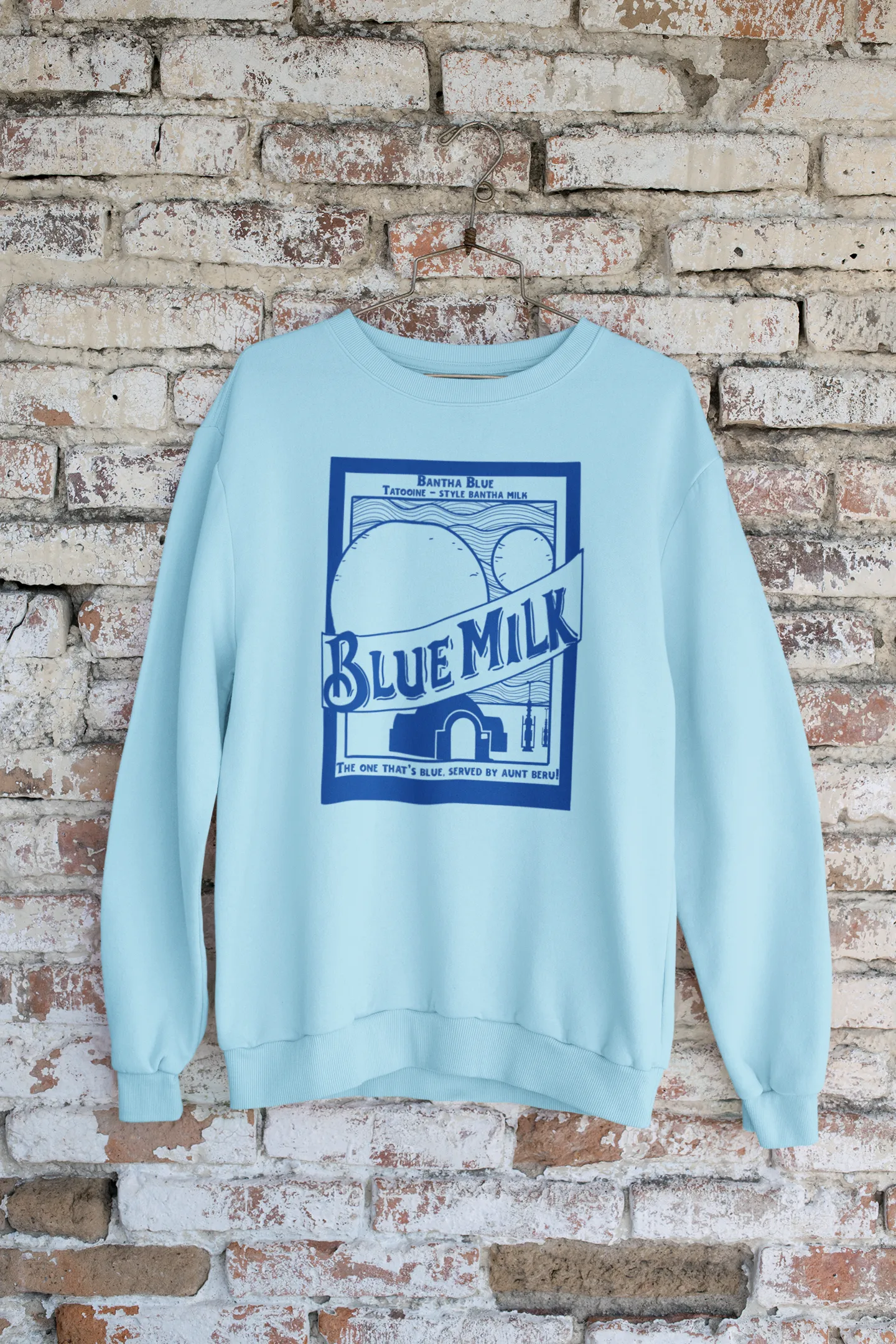 Blue Milk Sweatshirt