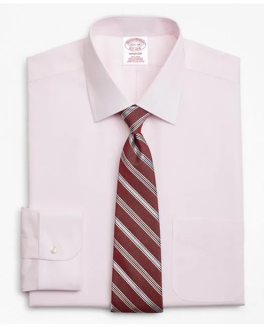 Brooks Brothers Men's Madison Relaxed-Fit Dress Shirt Light Pink