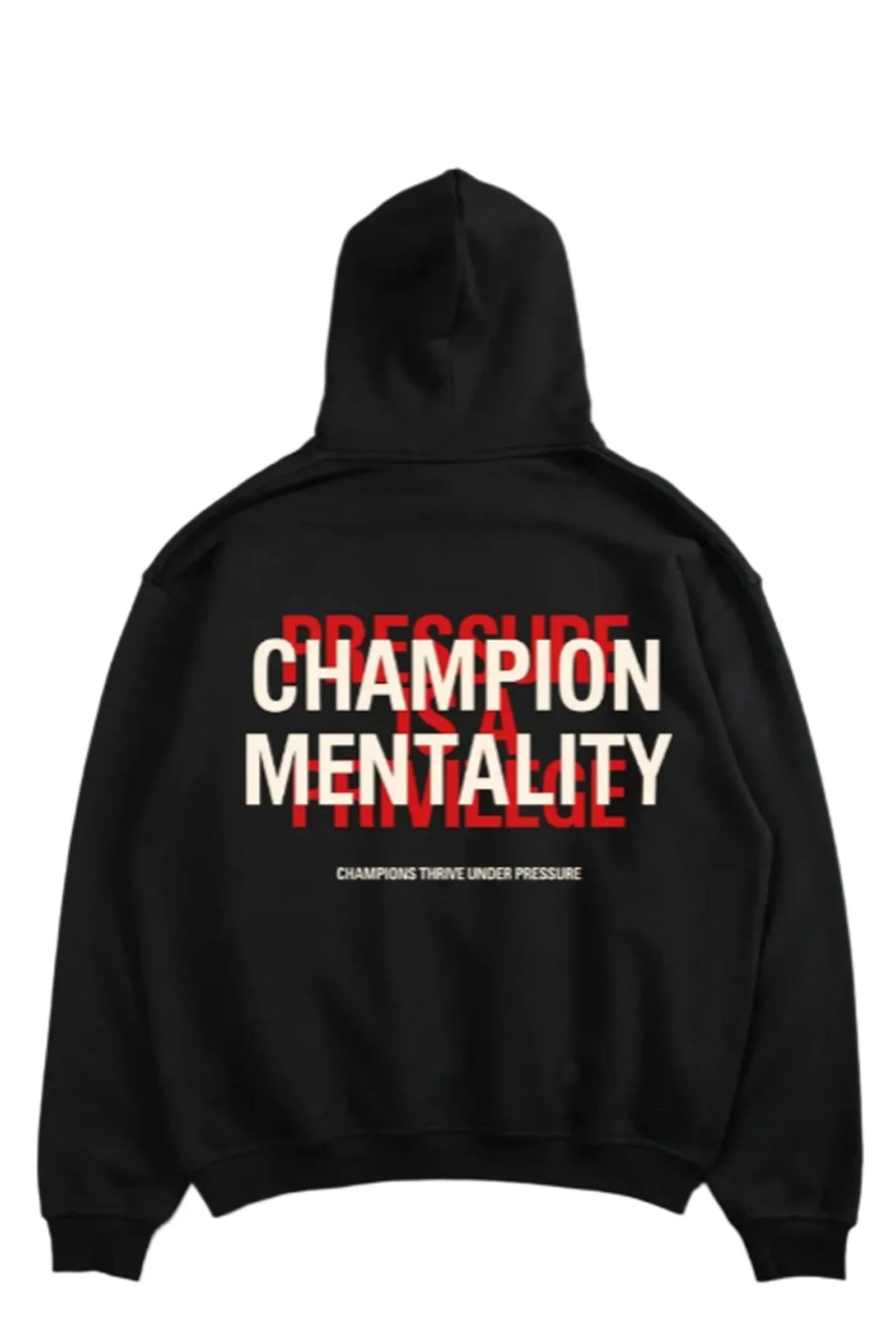 Champions Thrive Under Pressure Oversized Hoodie