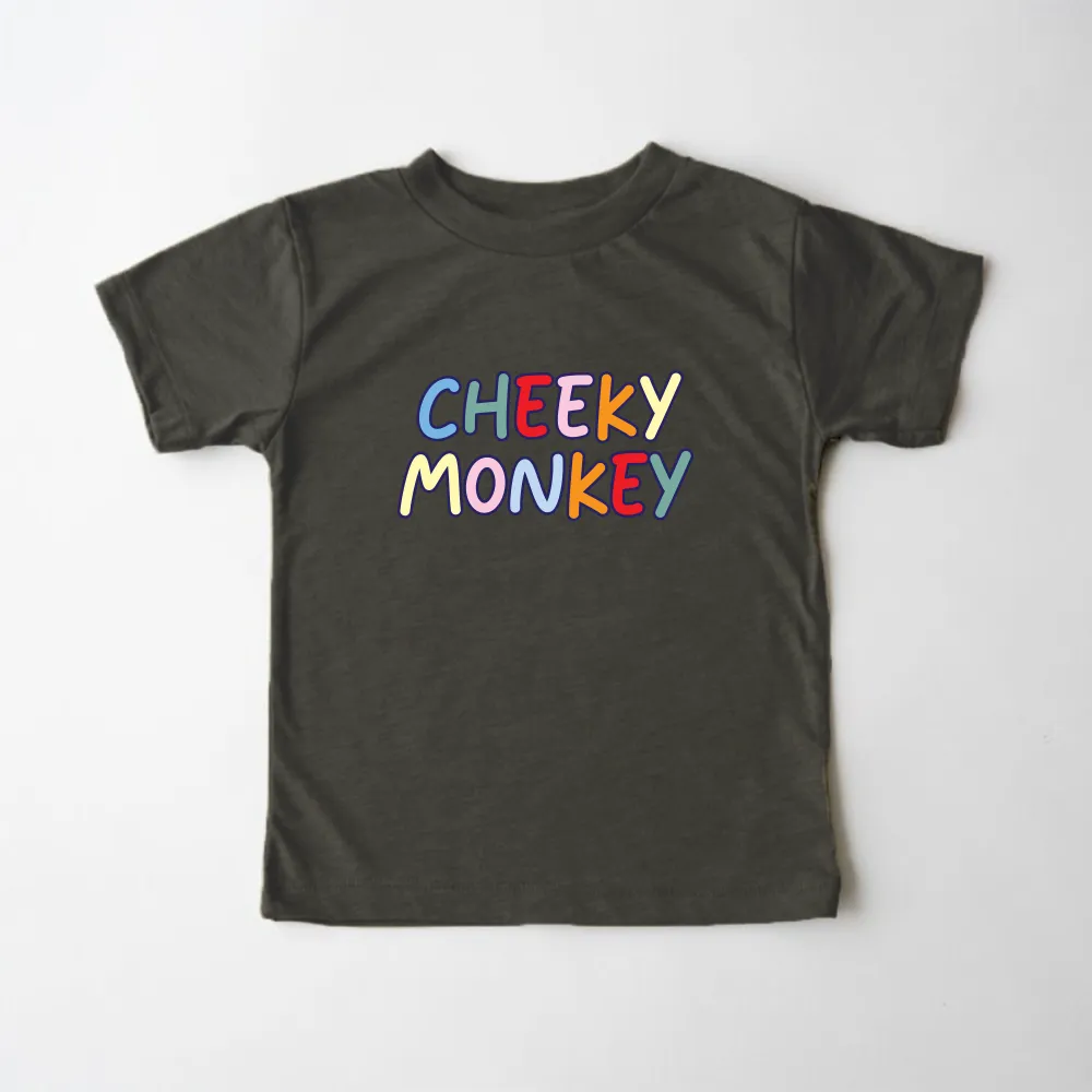 Cheeky Monkey Kids Graphic Tees