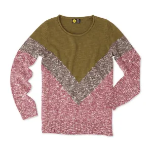 Chevron Slouchy Sweater by Life is good