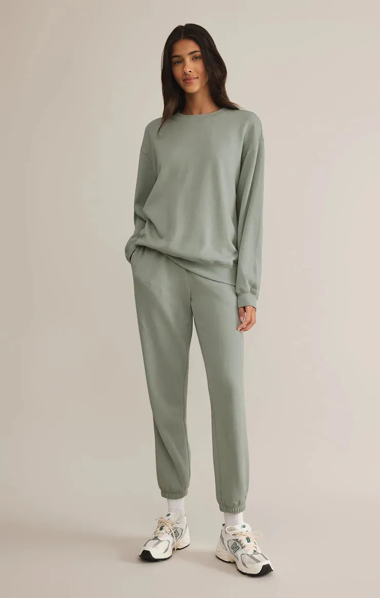 Classic Boyfriend Sweatshirt | Sage Green