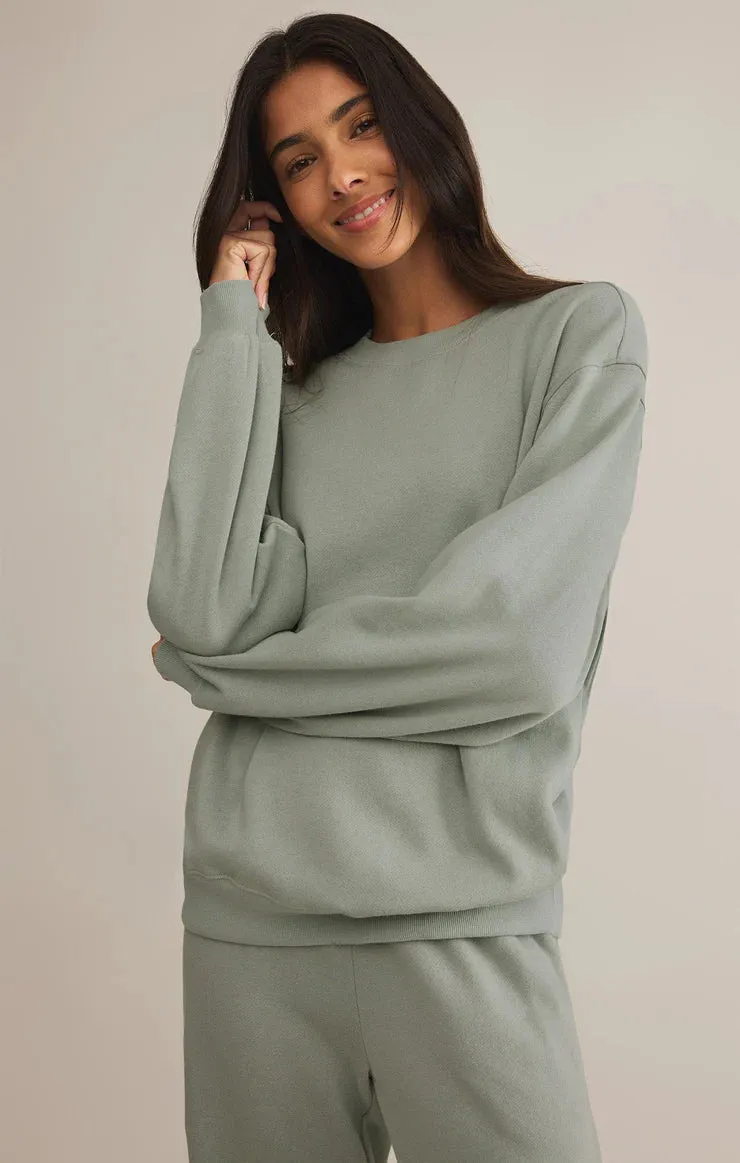 Classic Boyfriend Sweatshirt | Sage Green