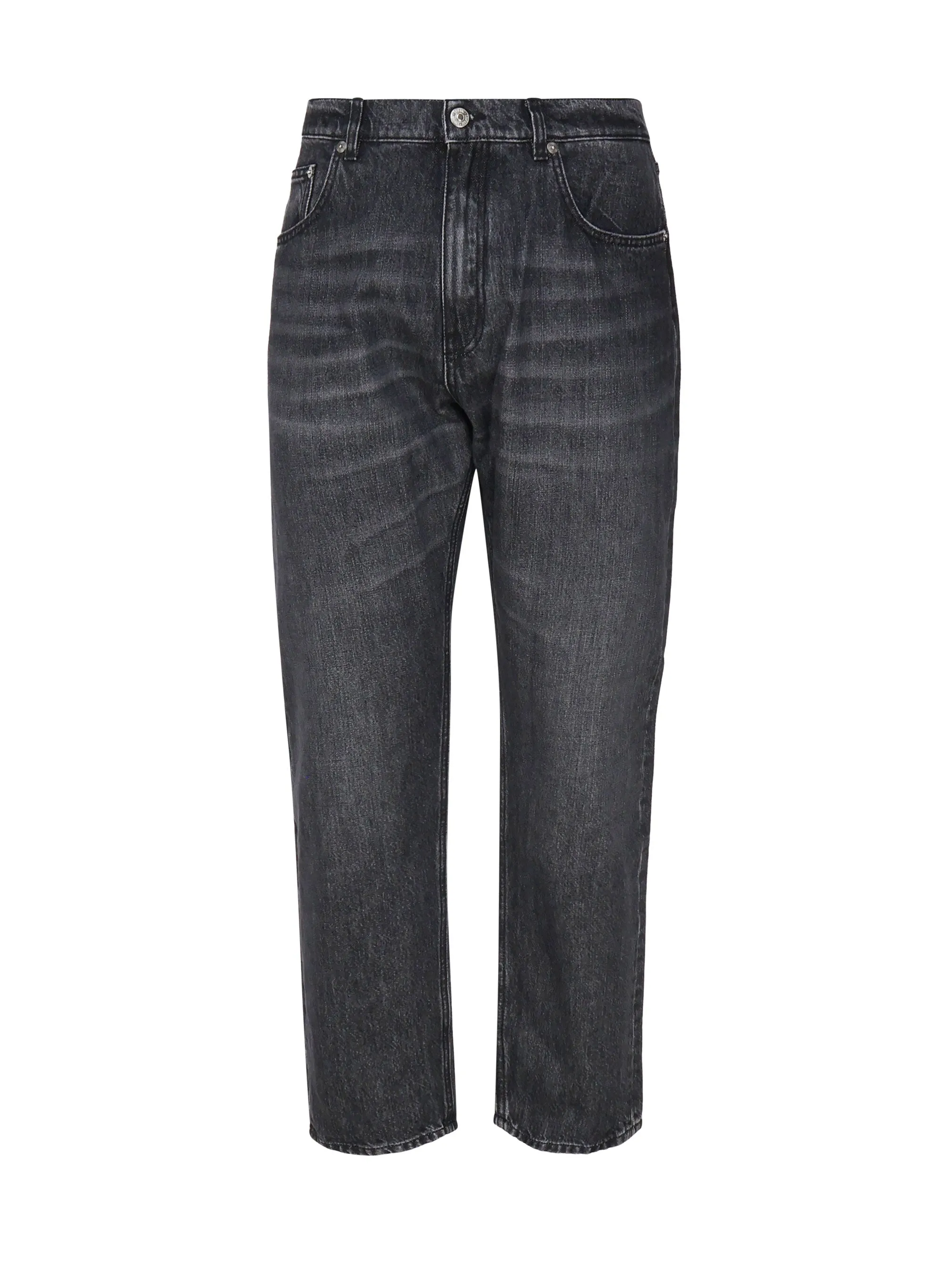 Classic Greish Blue Cotton Jeans