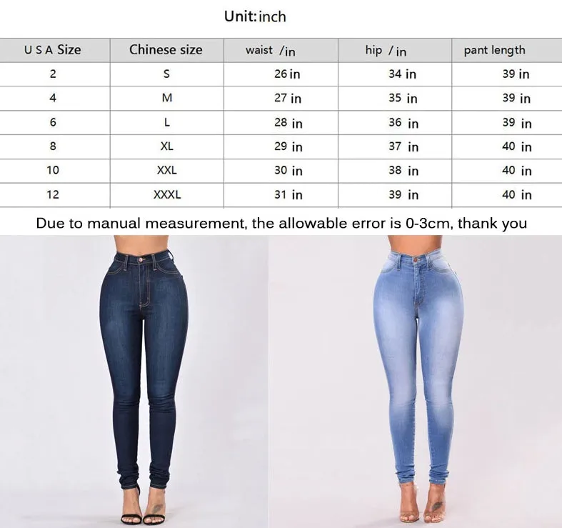 Classic Mid Rise Skinny Jeans