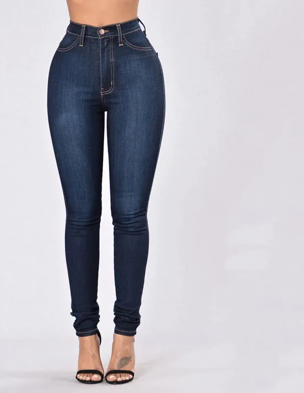 Classic Mid Rise Skinny Jeans
