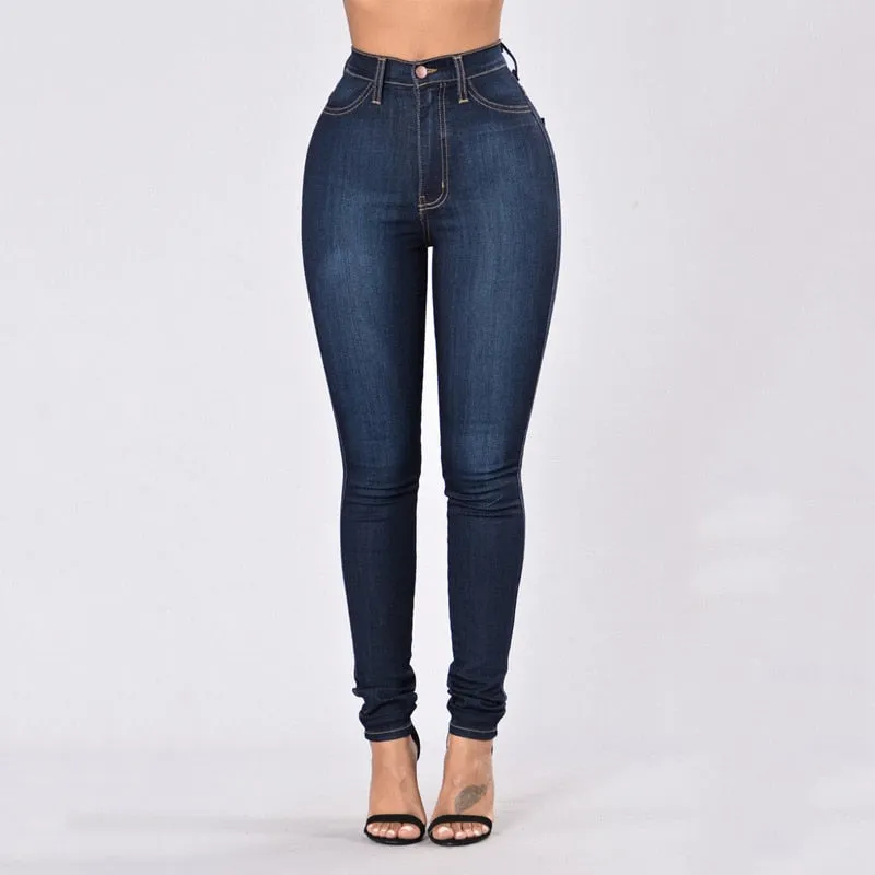 Classic Mid Rise Skinny Jeans
