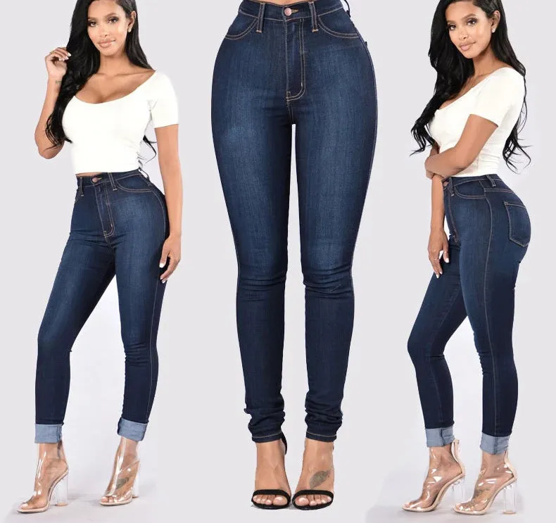 Classic Mid Rise Skinny Jeans