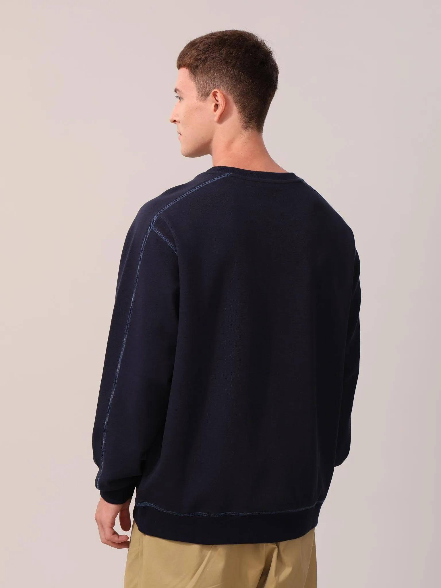 Claybourn Contrast Stitch Sweater