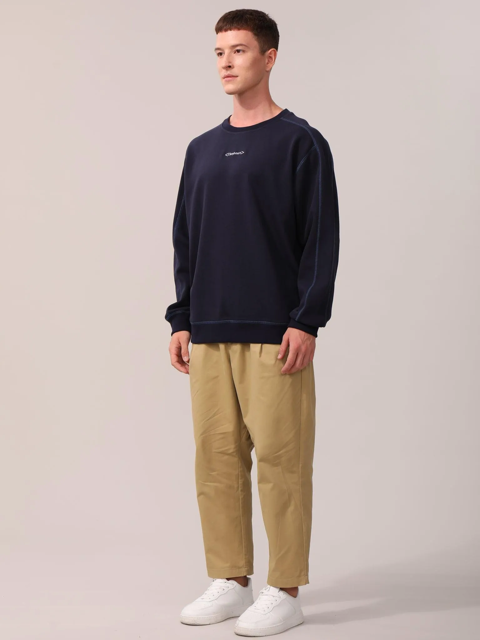 Claybourn Contrast Stitch Sweater