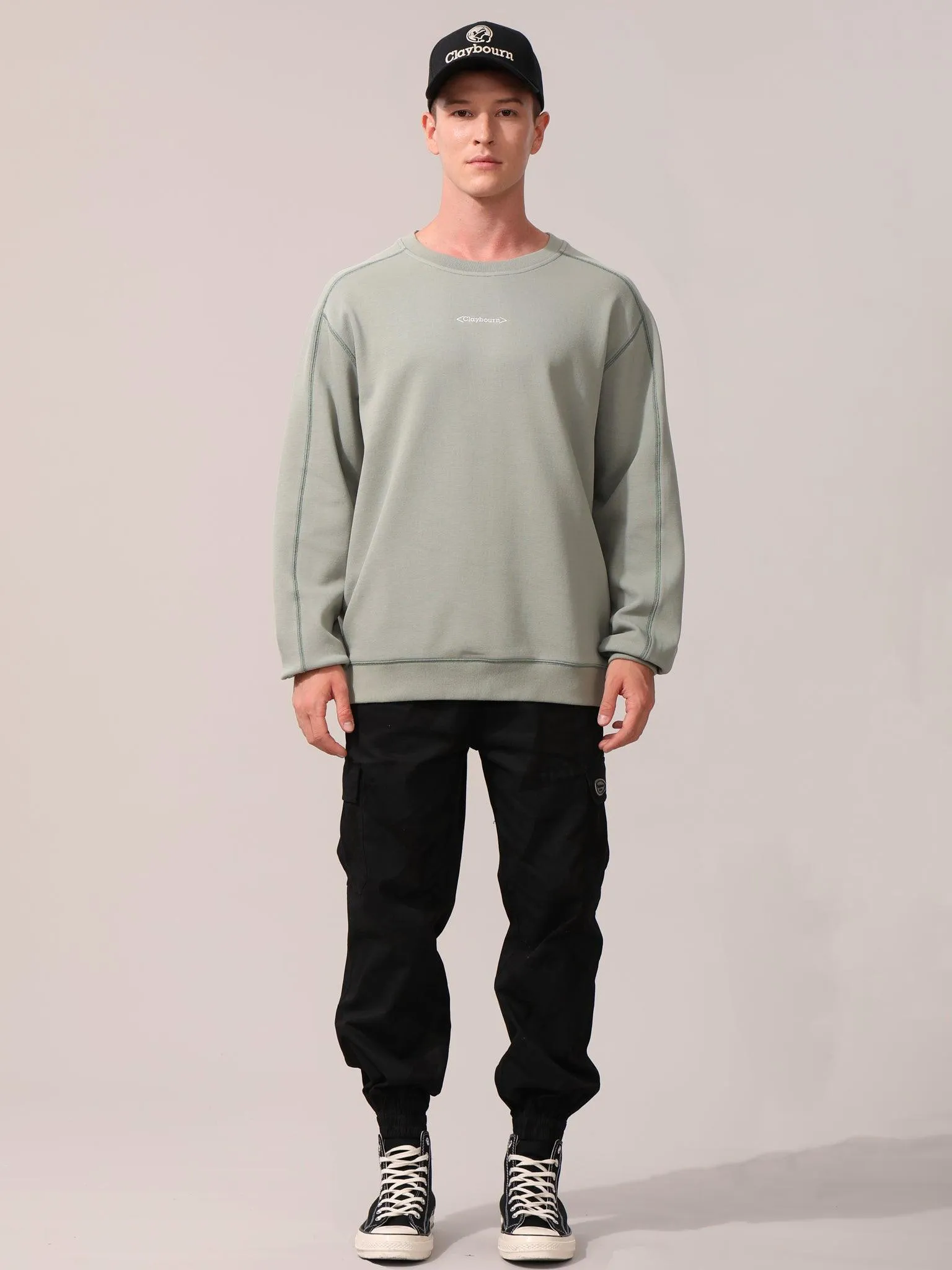 Claybourn Contrast Stitch Sweater