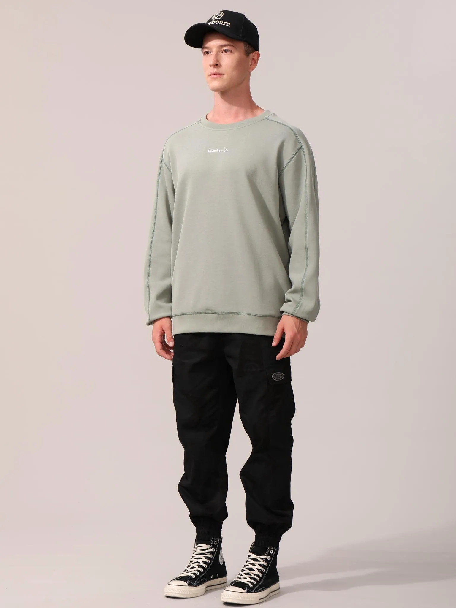 Claybourn Contrast Stitch Sweater