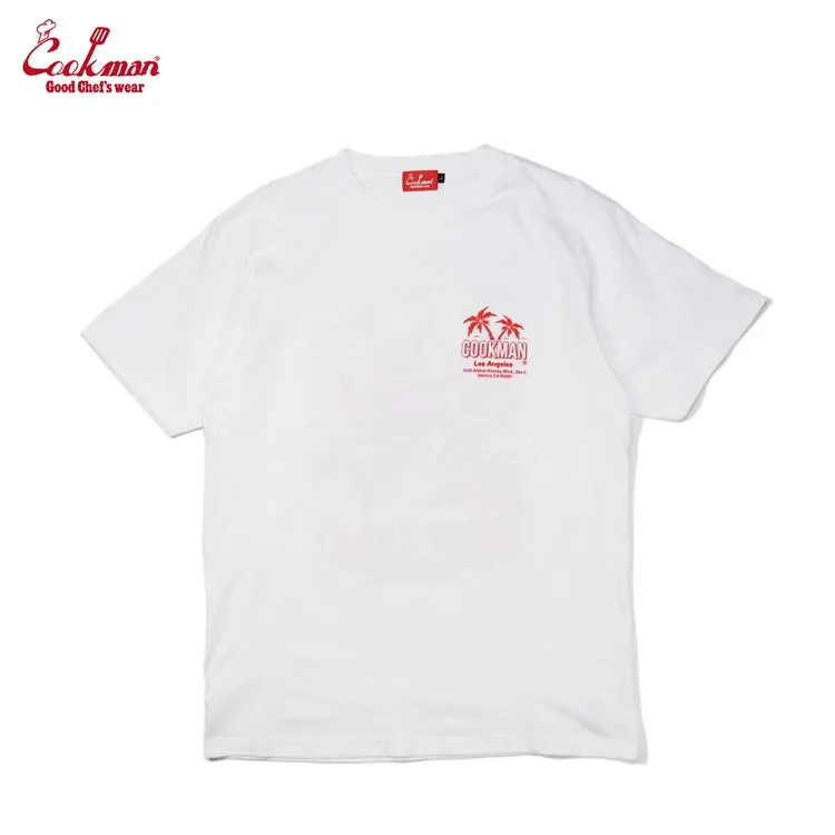 Cookman Tees - Abbot Kinney Street : White