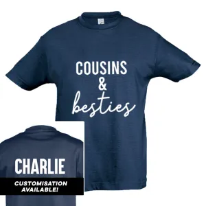 Cousins & Besties Matching Denim Tees (MRK X)