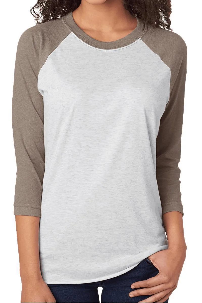 Cross Risen Indeed Tri-Blend Unisex 3/4 Raglan