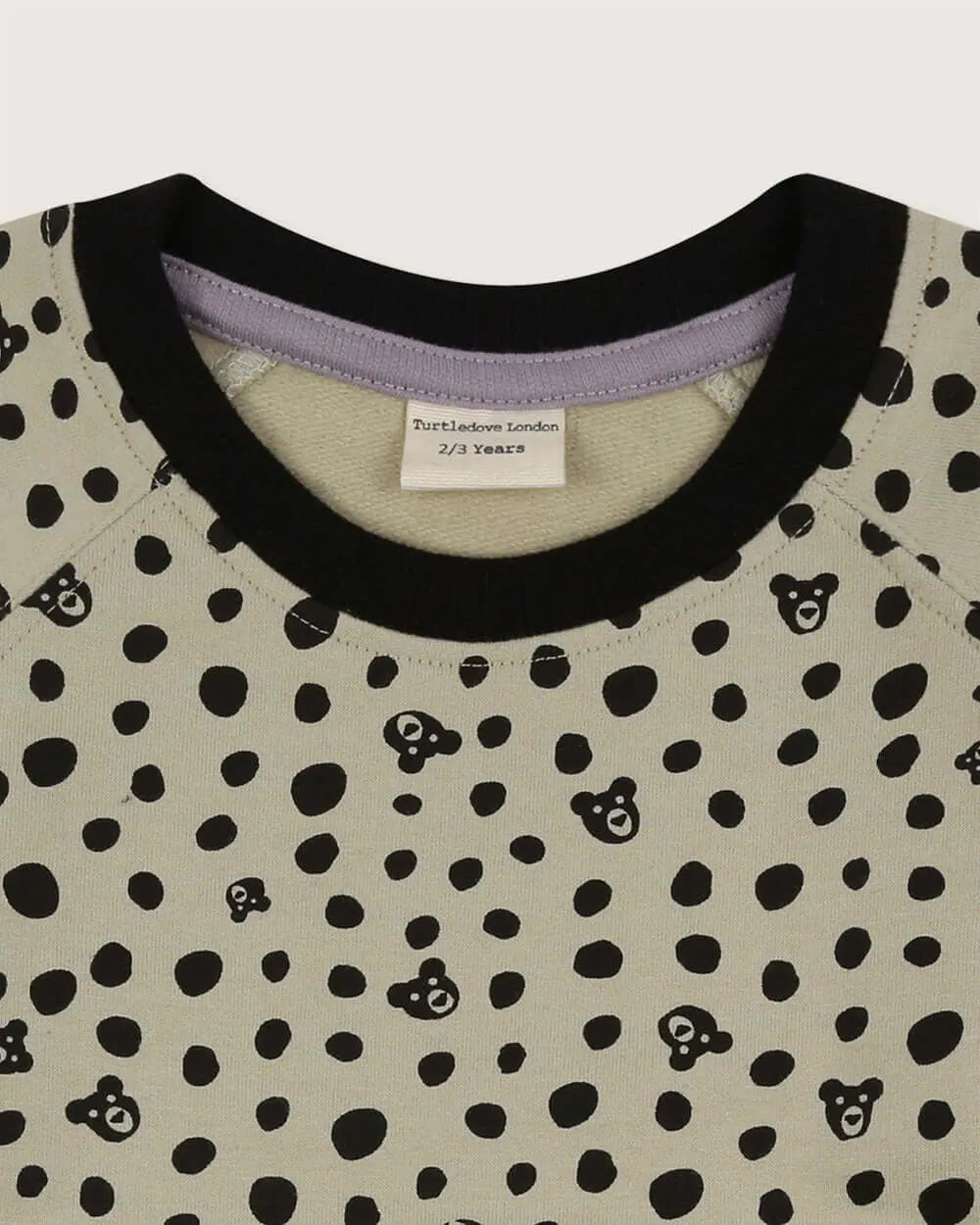 Dotty Bear Print Sweatshirt