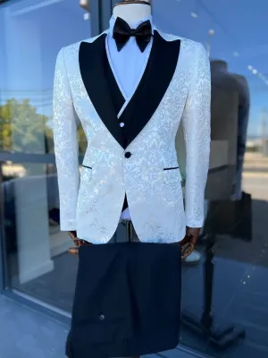 Elegant White Design Suit