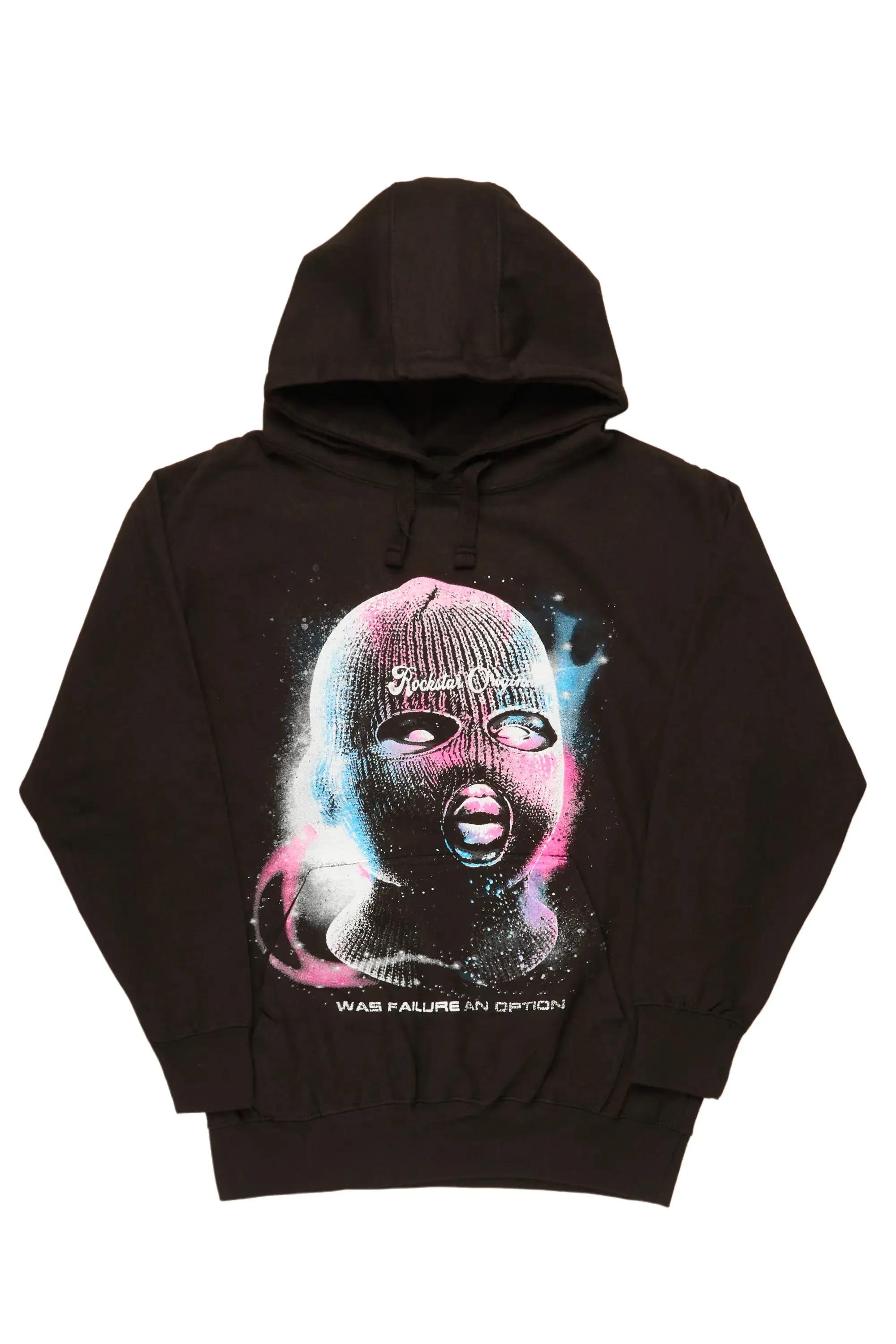 Fionn Black Graphic Hoodie
