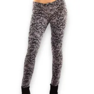 Floral Print Allover Skinny Jeans