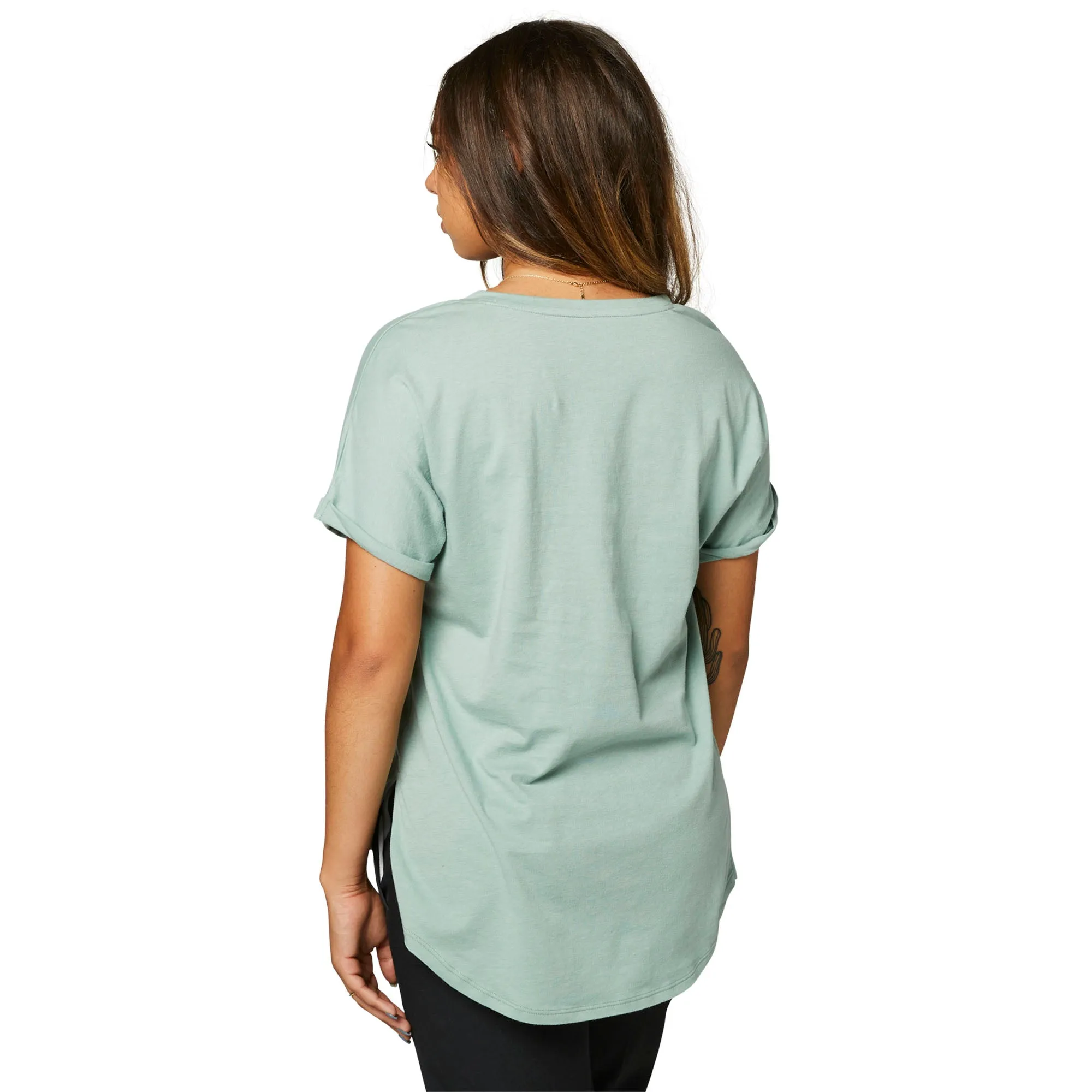 Fox Racing Womens Boundary T-Shirt Eucalyptus Green