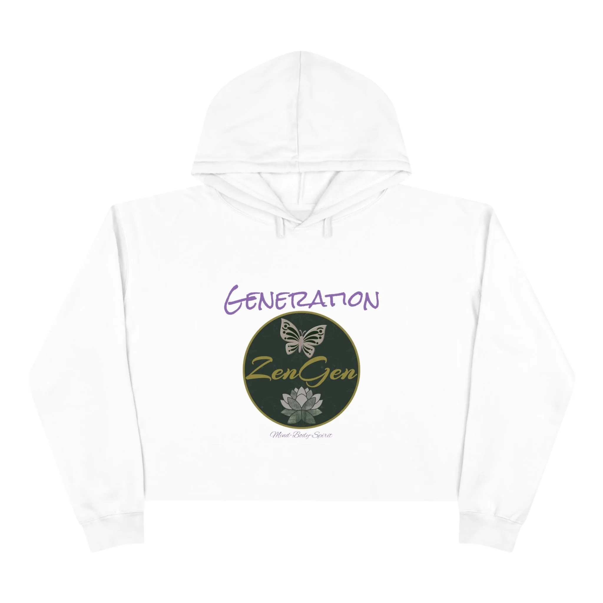 Generation ZenGen - Crop Hoodie