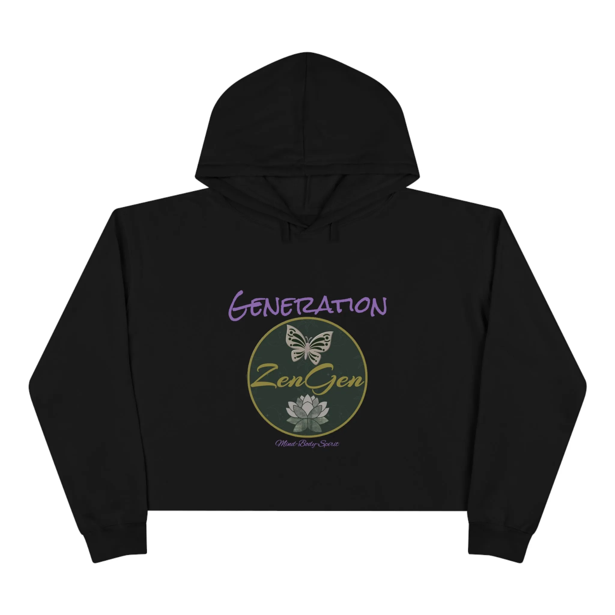 Generation ZenGen - Crop Hoodie