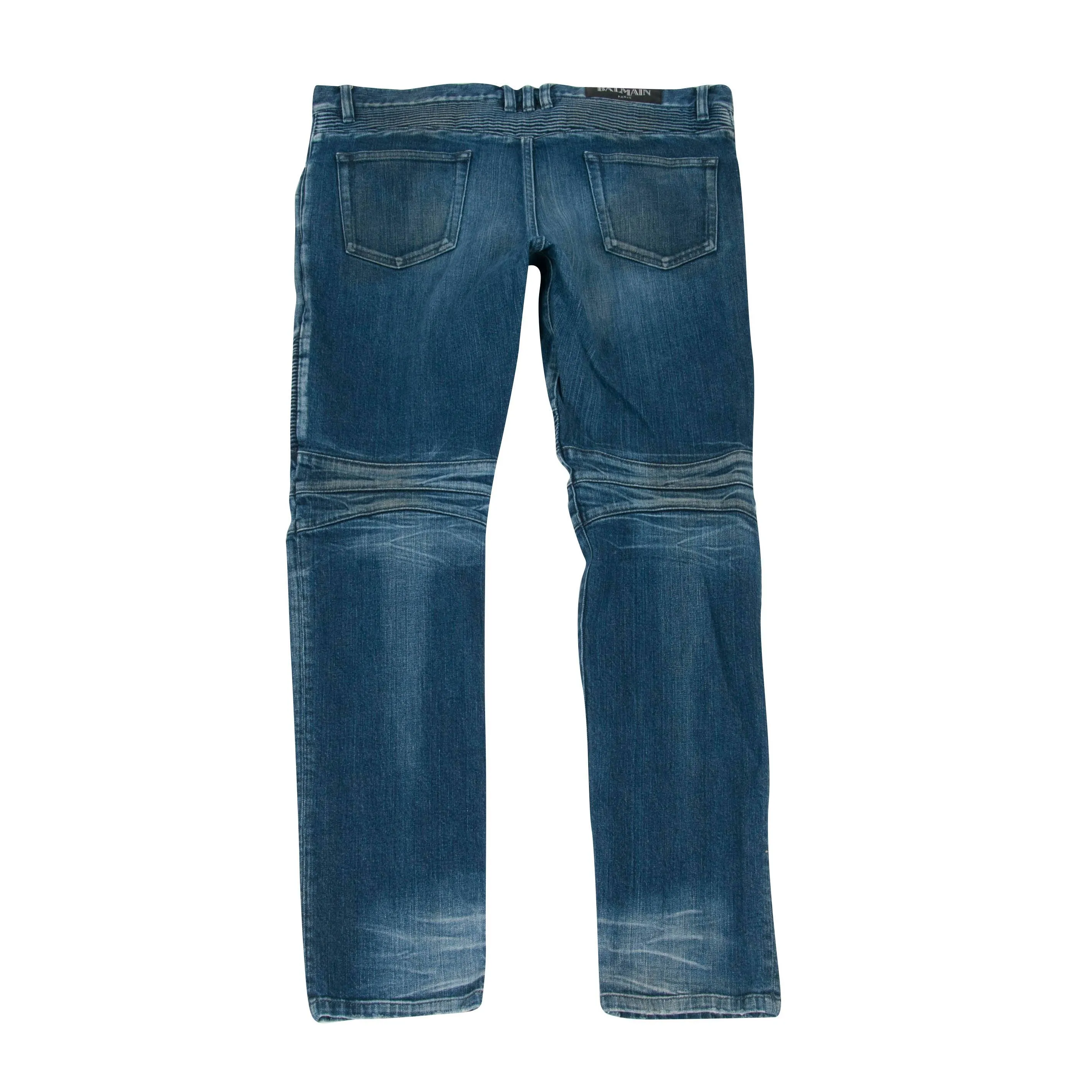 Indigo Biker Jeans