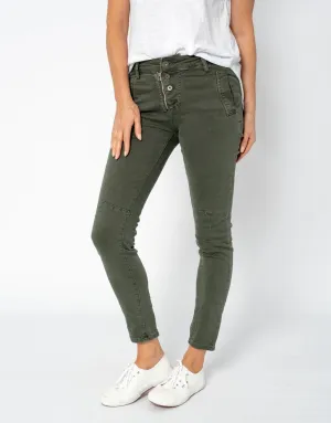 Italian Star Button Classic Jean
