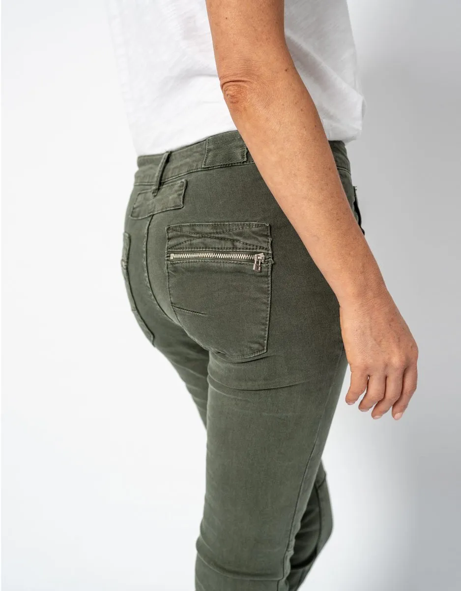 Italian Star Button Classic Jean