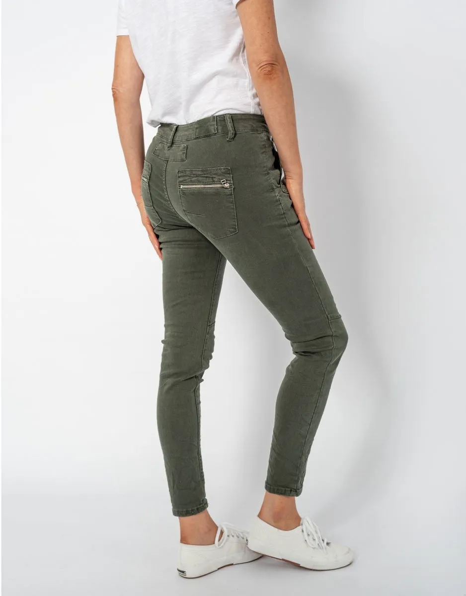 Italian Star Button Classic Jean