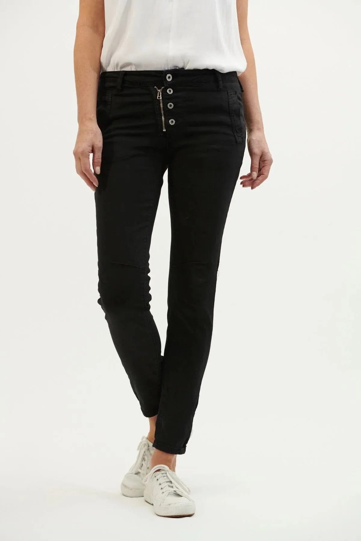 Italian Star Button Classic Jean