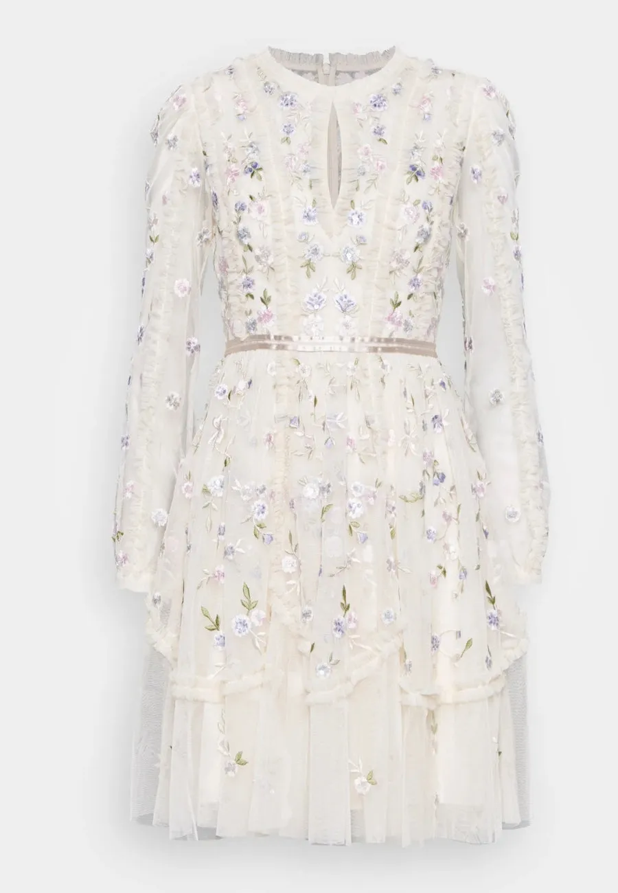 Ivory Wallflower Mini Dress