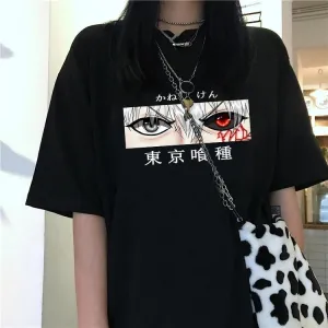 Ken Kaneki Ghoul-Eye T-Shirt Tokyo Ghoul (Colors available)
