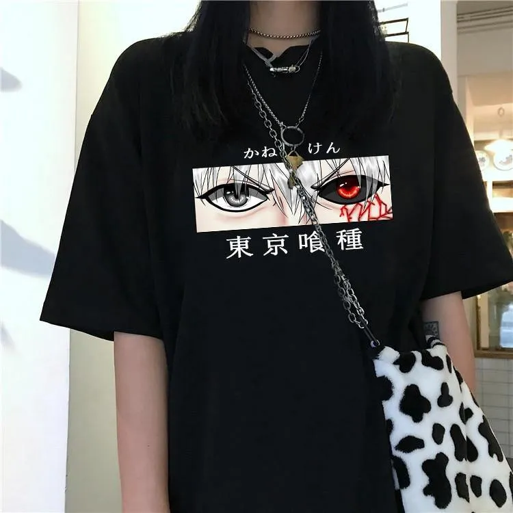 Ken Kaneki Ghoul-Eye T-Shirt Tokyo Ghoul (Colors available)