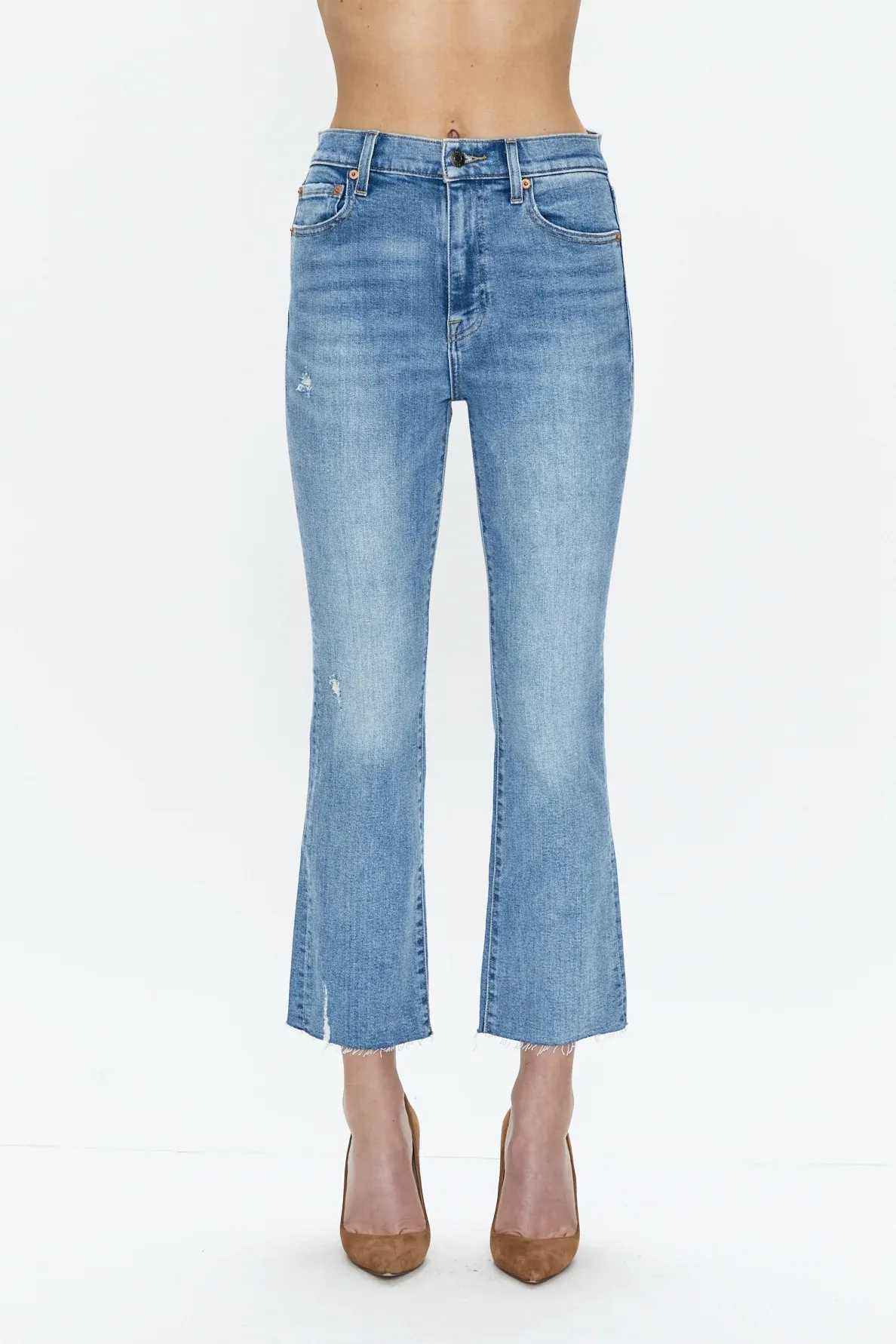 Lennon High Rise Crop - Zuma