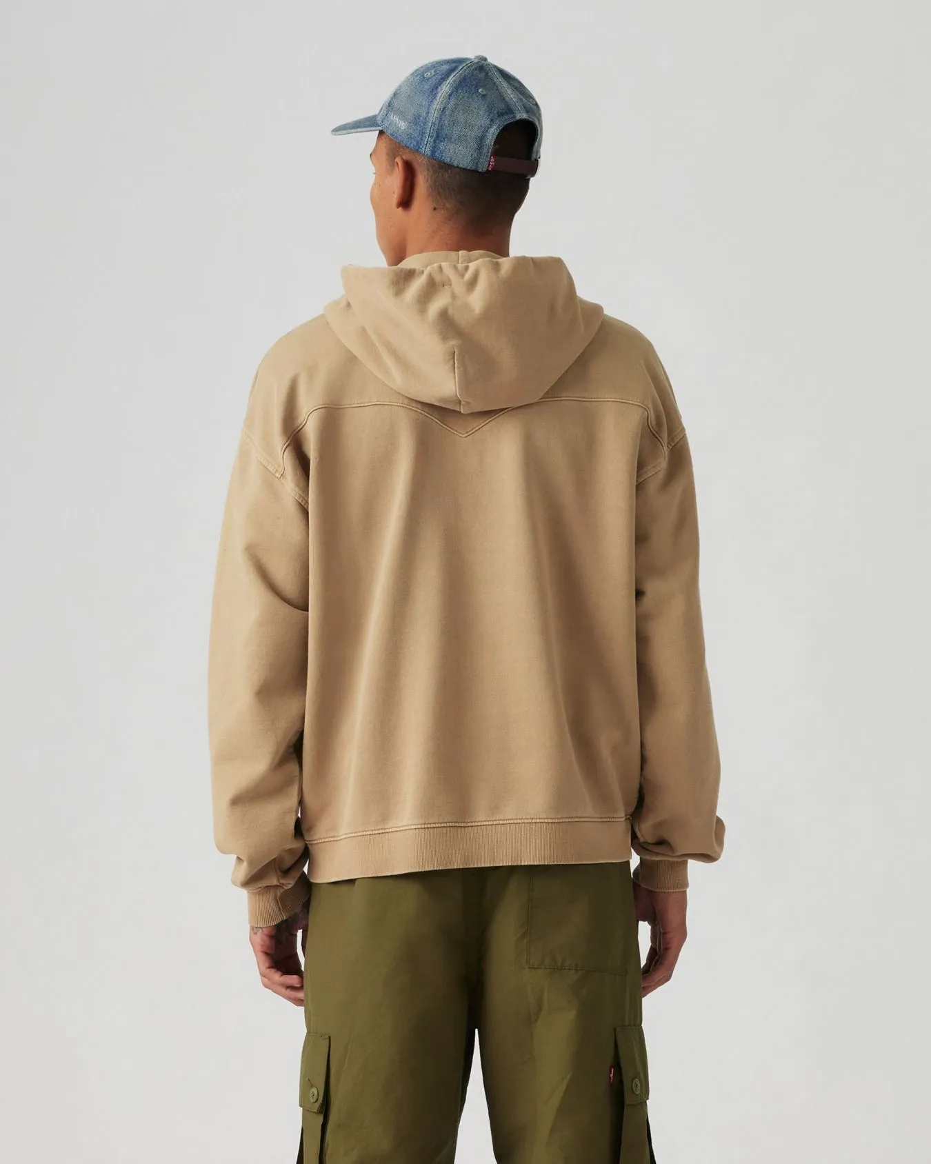 Levi's® Lowell Western Full Zip Sweat - Harvest Gold GD