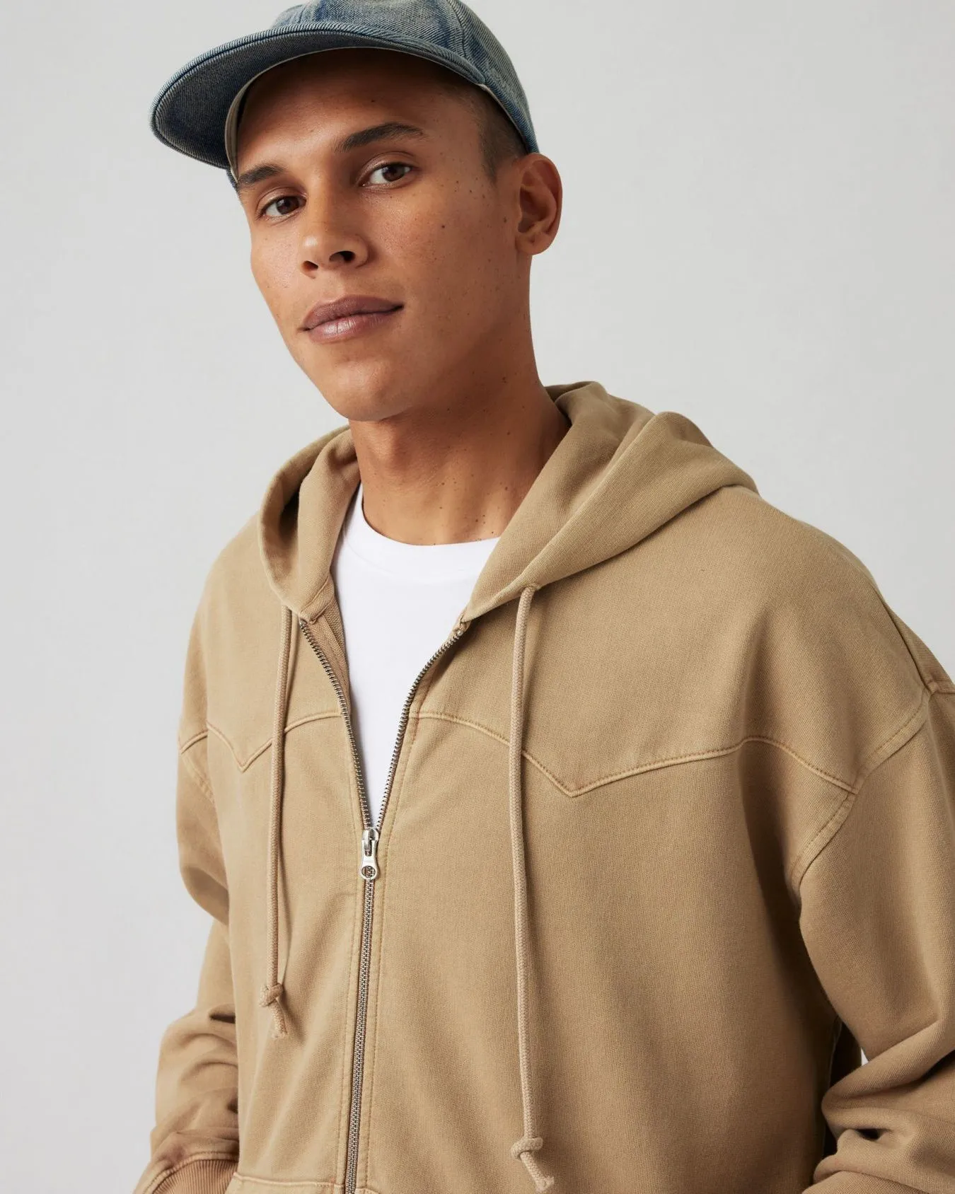 Levi's® Lowell Western Full Zip Sweat - Harvest Gold GD