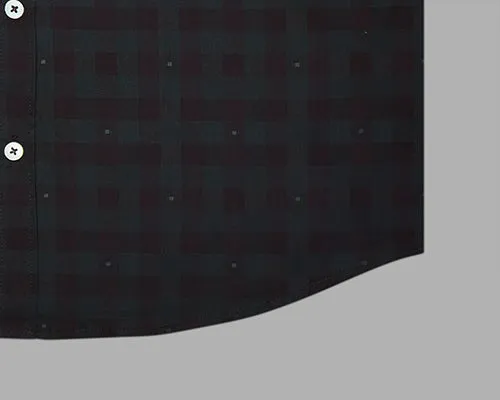 Men's 100% Cotton Gingham Checkered Full Sleeves Shirt (Wine)