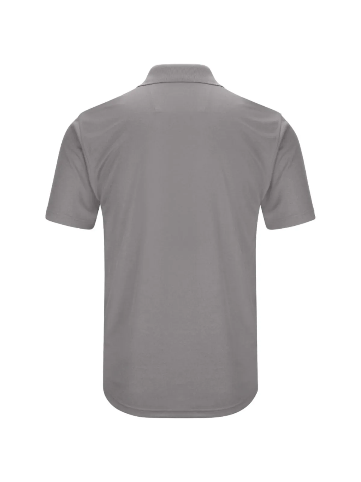 Men's Short Sleeve Performance Knit Pocketless Core Polo - SK96 - Grey